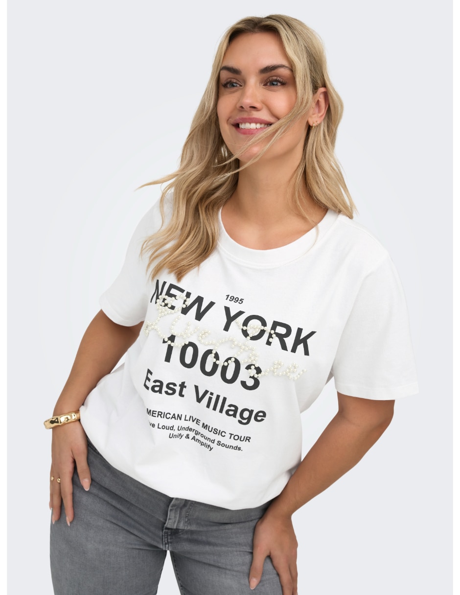 Playera manga corta 15371430 cuello redondo para mujer 3