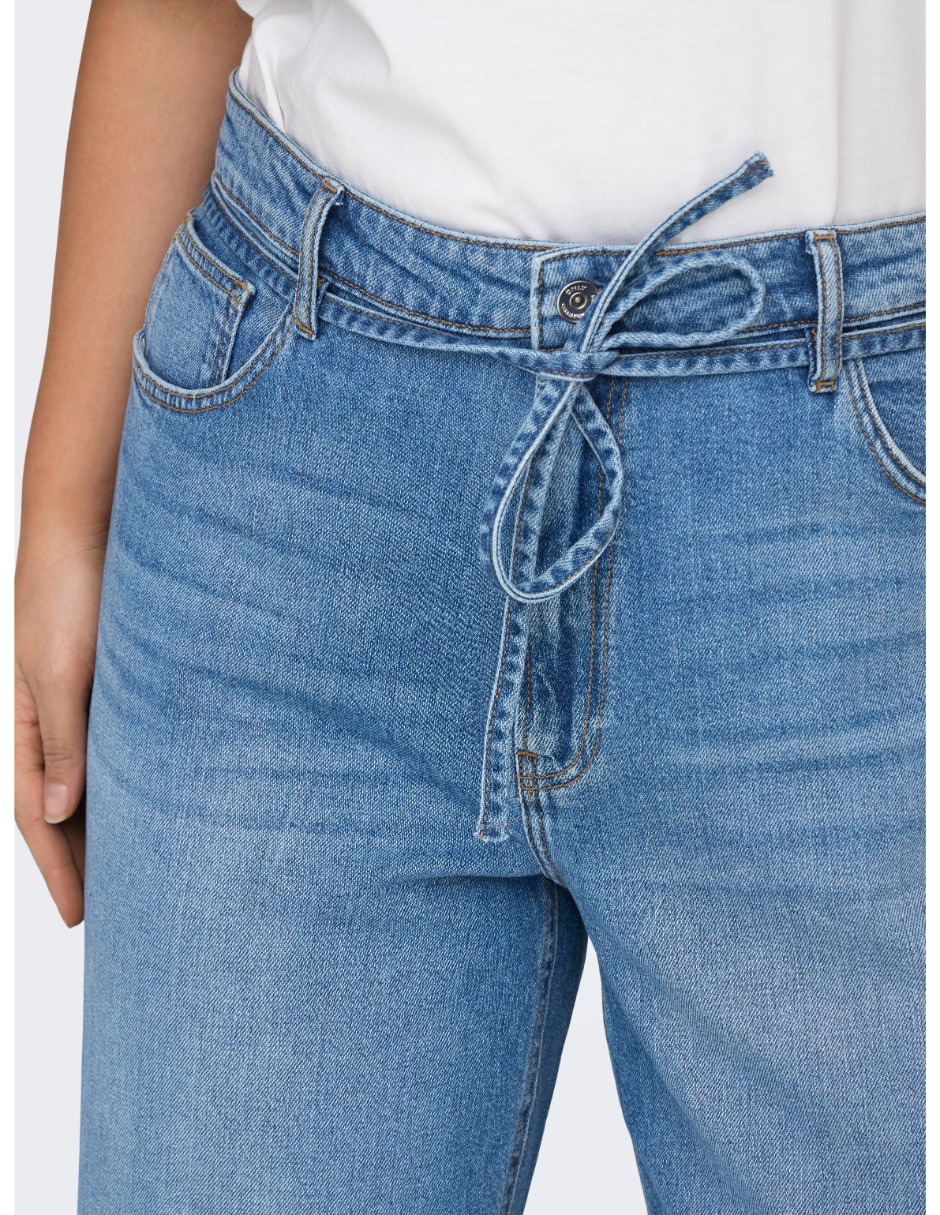 Jeans straight para mujer 4