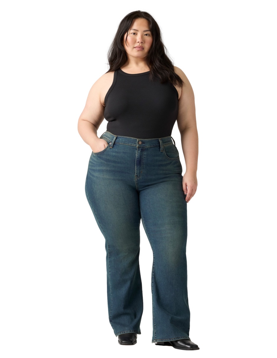 Jeans flare 726 corte cintura para mujer 5