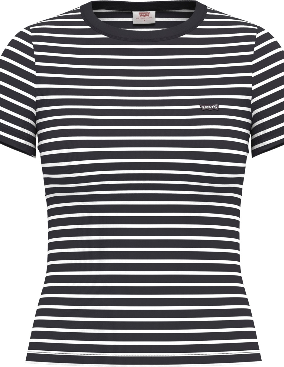 Playera manga corta cuello redondo para mujer 2