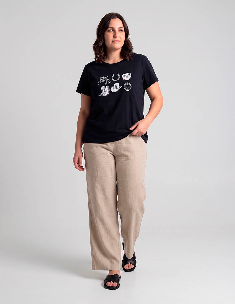 Playera manga corta para mujer 3