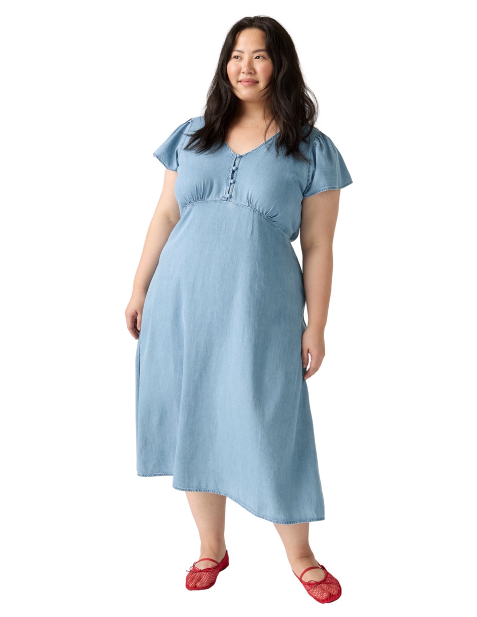 Vestido midi casual para mujer 3