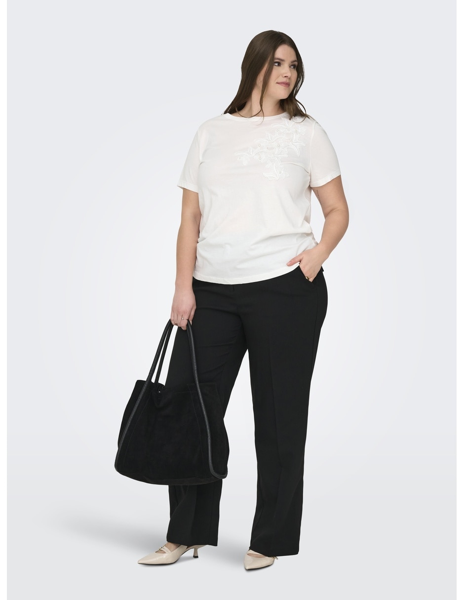Blusa manga corta para mujer 4