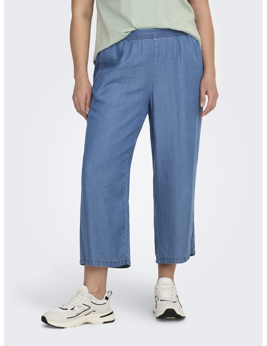 Pantalón easy pant wide leg para mujer Pantalón easy pant wide leg para mujer