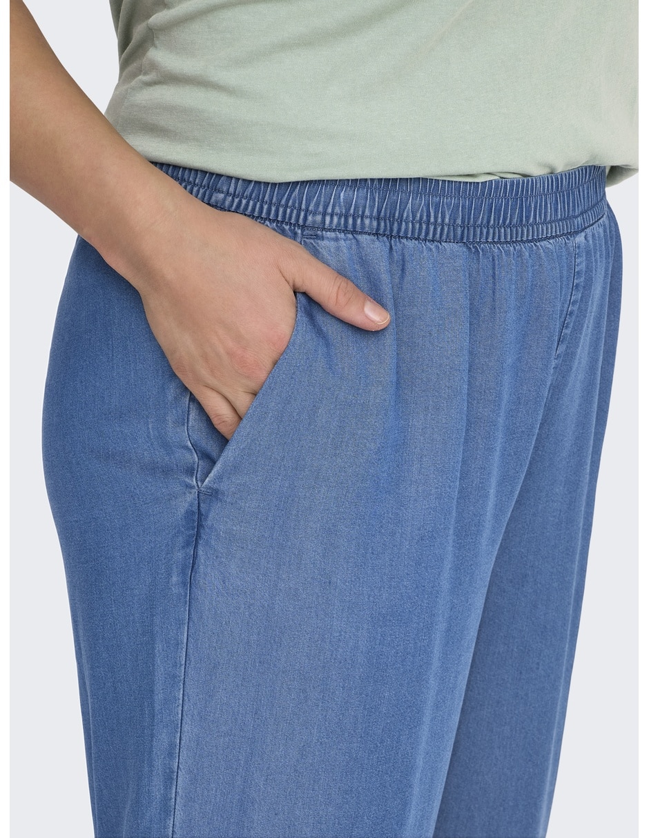 Pantalón easy pant wide leg para mujer 3