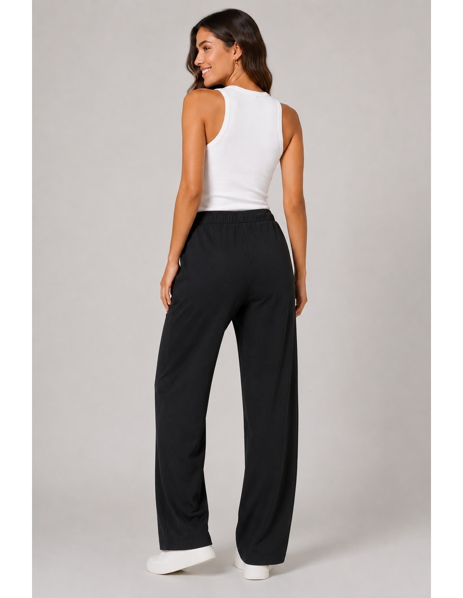 Pantalón easy pant wide leg para mujer 2