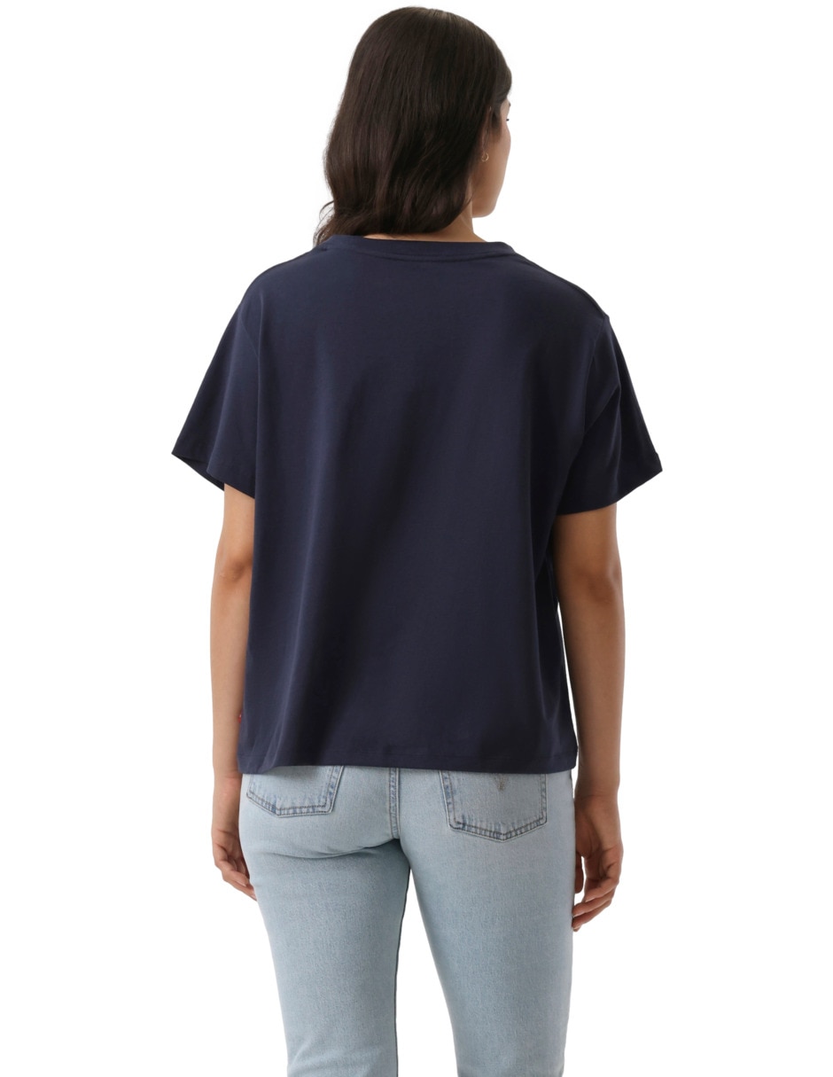 Playera manga corta Levi'S cuello redondo para mujer