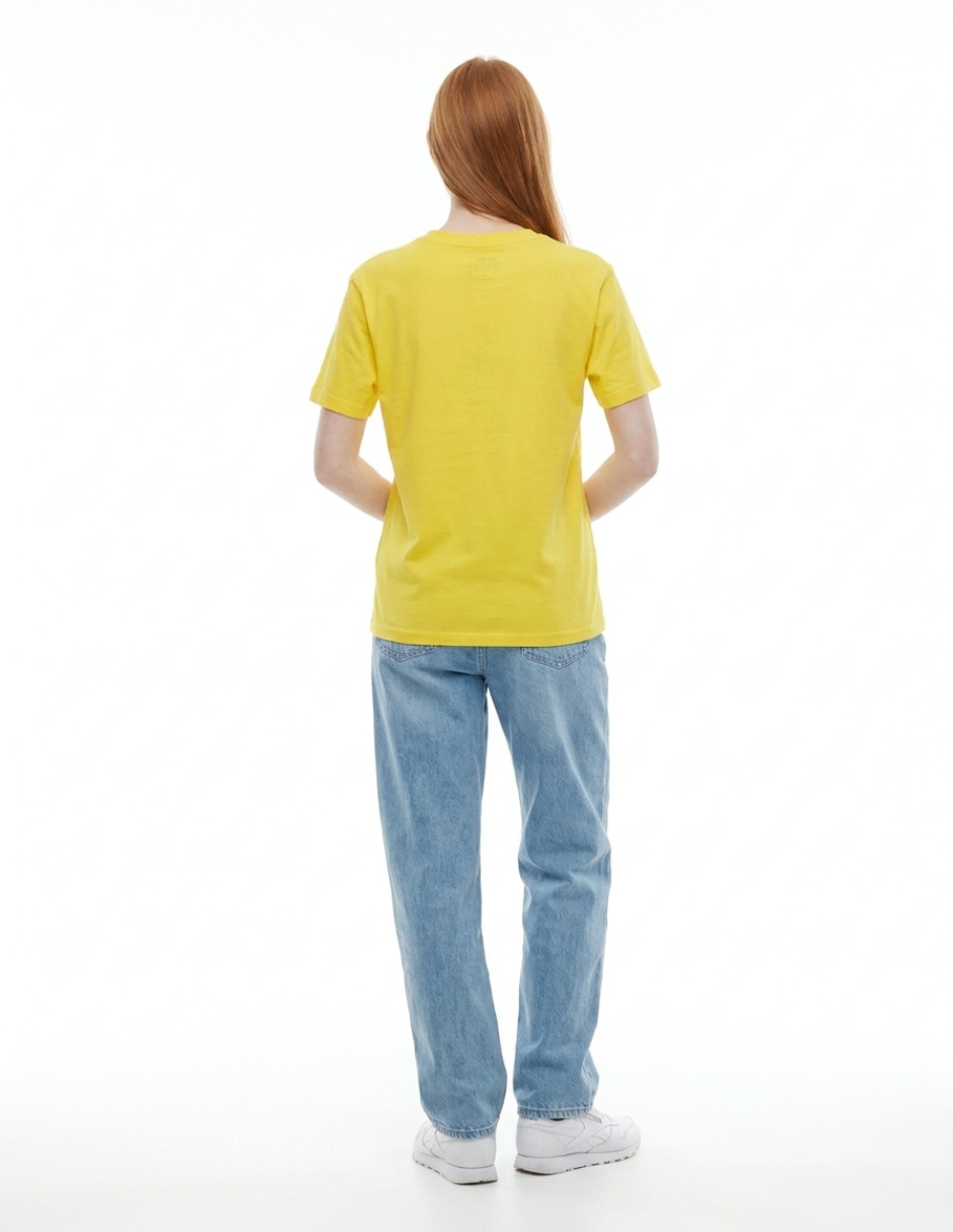 Playera cuello redondo para mujer 2