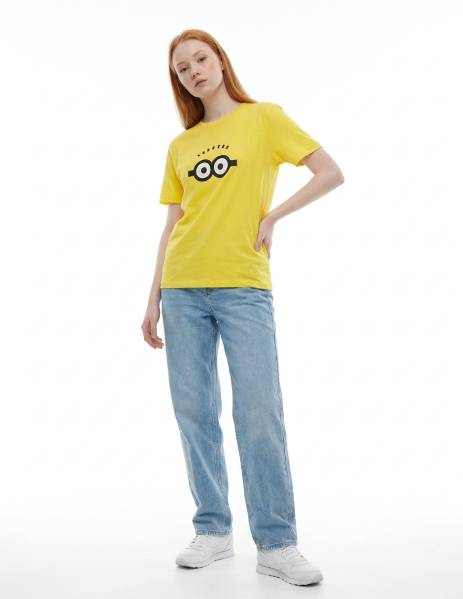 Playera cuello redondo para mujer 3