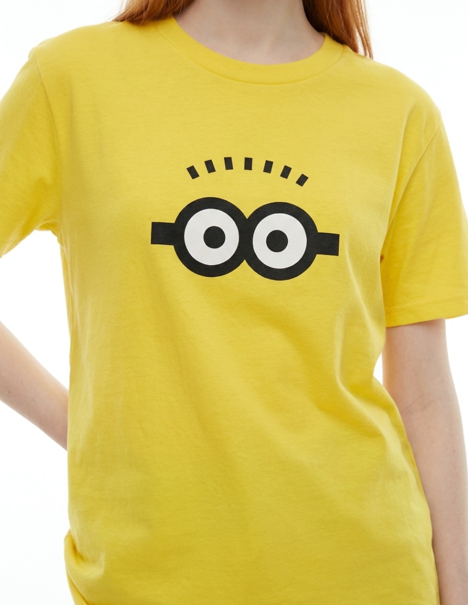 Playera cuello redondo para mujer 4
