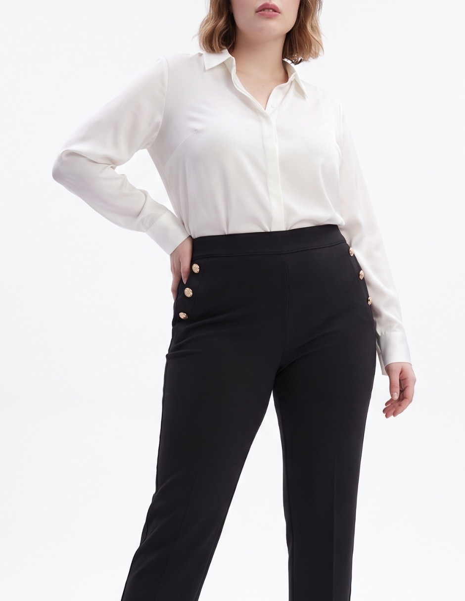 Pantalón amplio para mujer 3