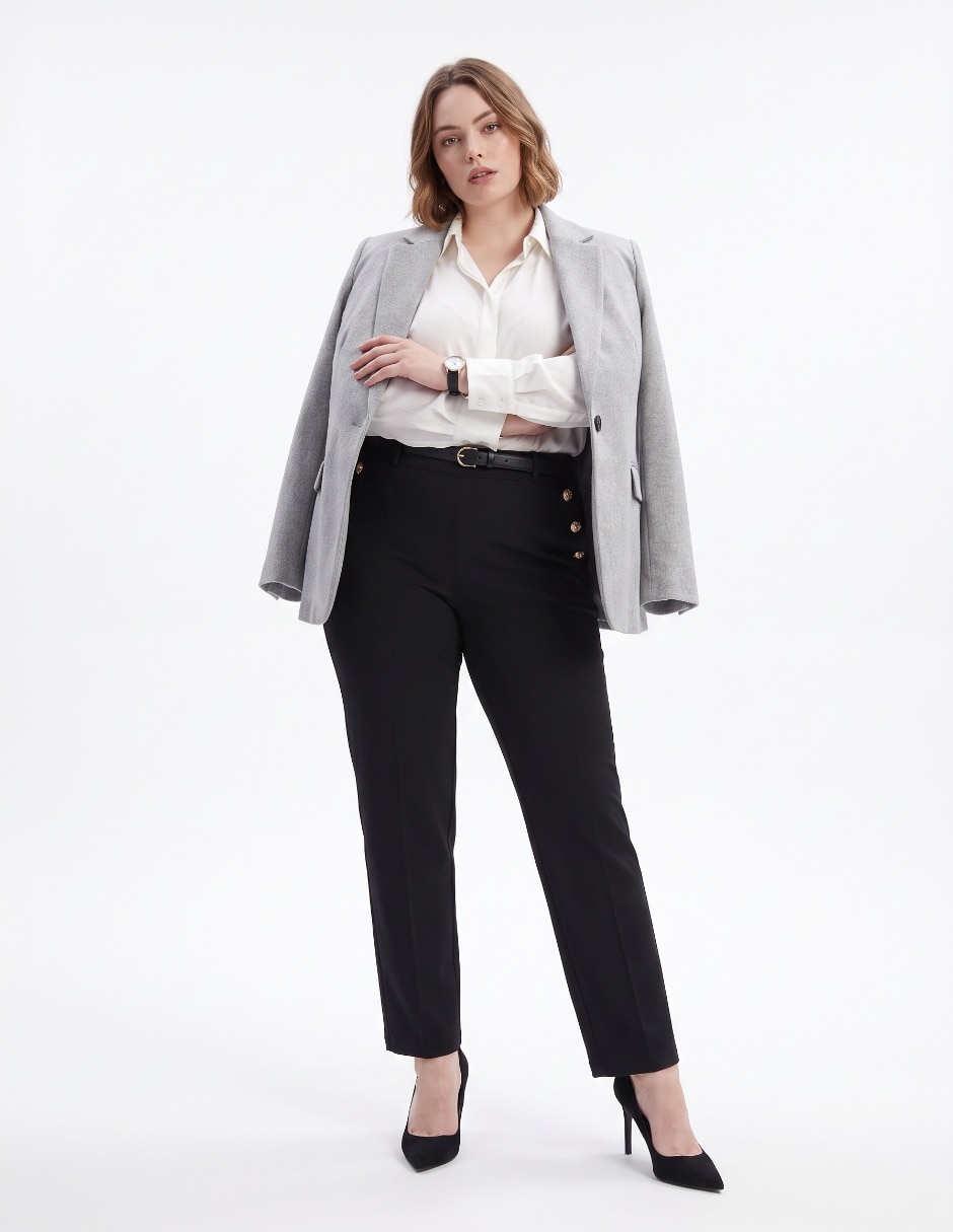 Pantalón amplio para mujer 4