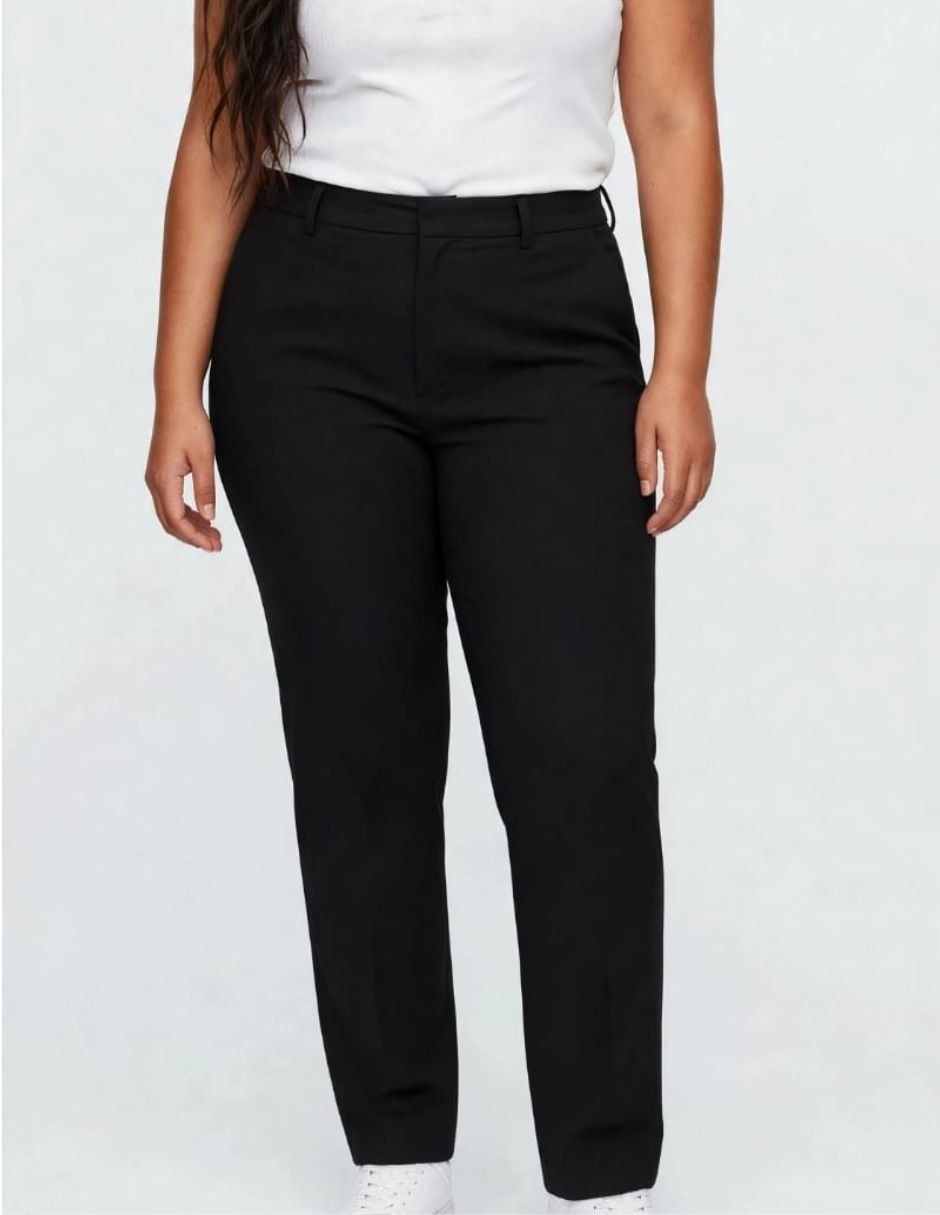 Pantalón regular regular para mujer 1