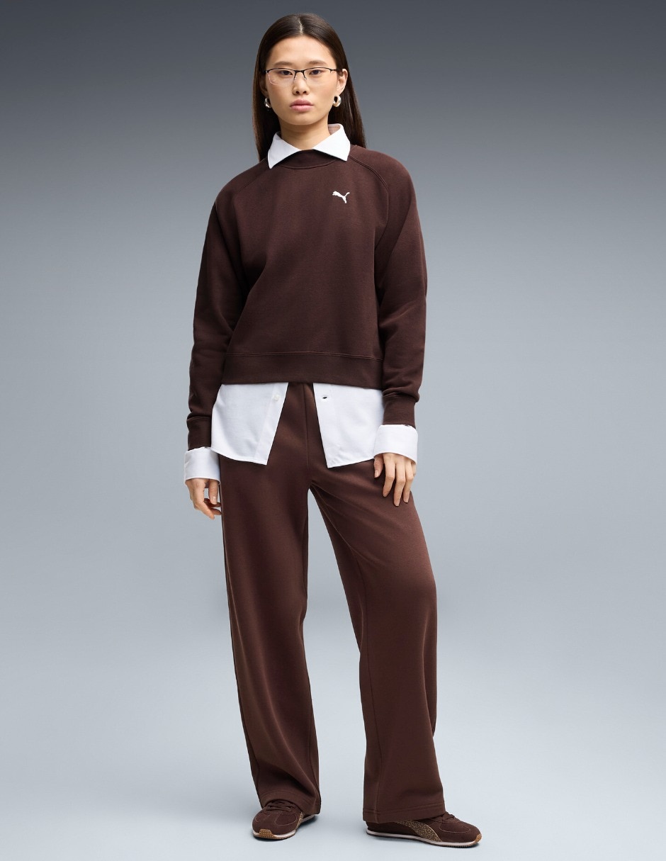 Sudadera con capucha y bolsa loungewear standard para mujer Sudadera con capucha y bolsa loungewear standard para mujer