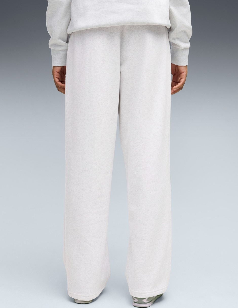 Pants regular con elástico para mujer 4