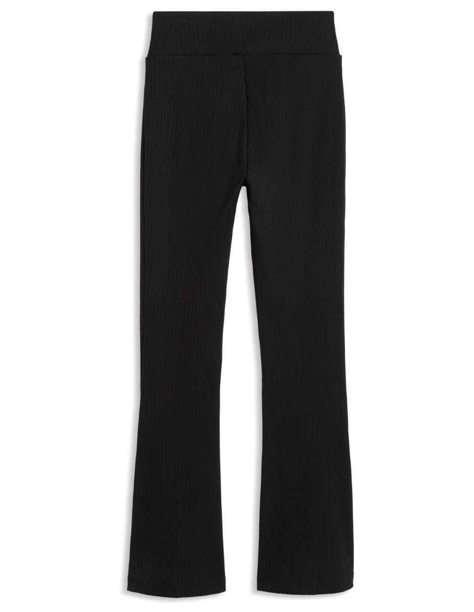 Pants regular con elástico para mujer 2
