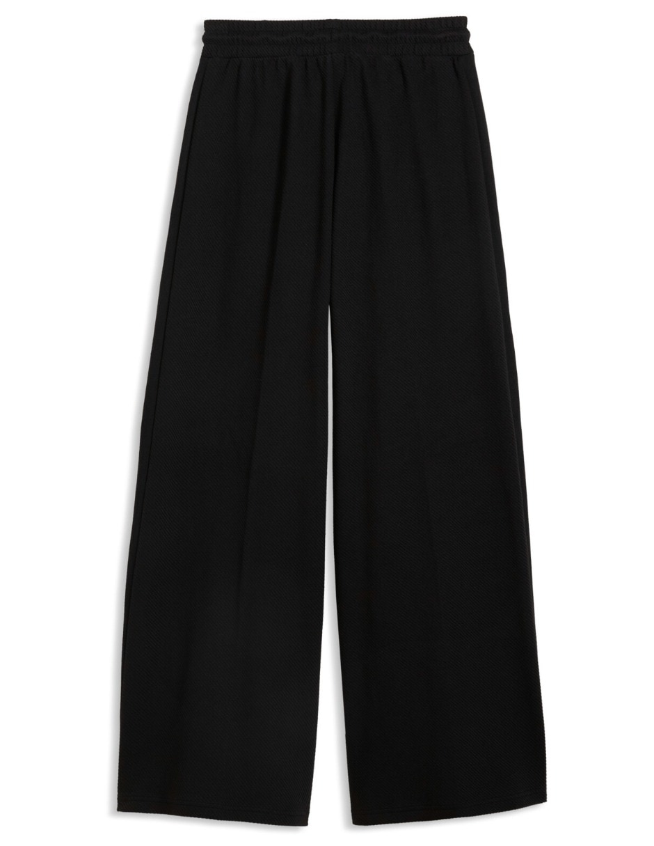 Pants regular con elástico para mujer 2