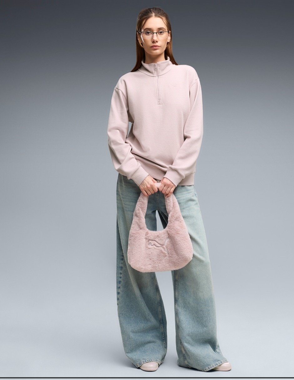 Sudadera con capucha y bolsa Ess Elevated Standar para mujer 3