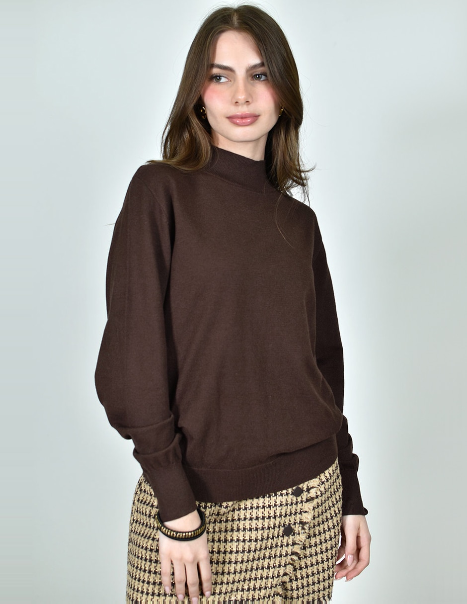 Blusa manga larga para mujer