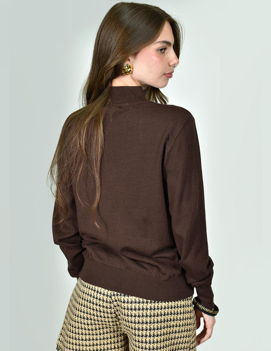 Blusa manga larga para mujer