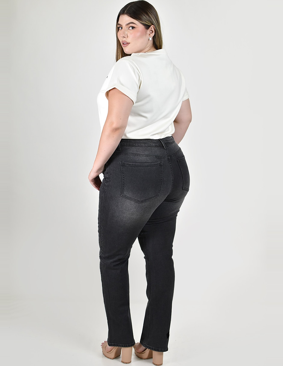 Jeans straight para mujer 3