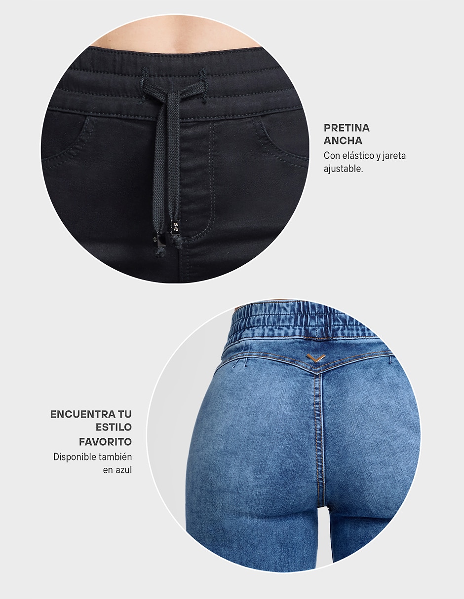 Jeans wide leg para mujer