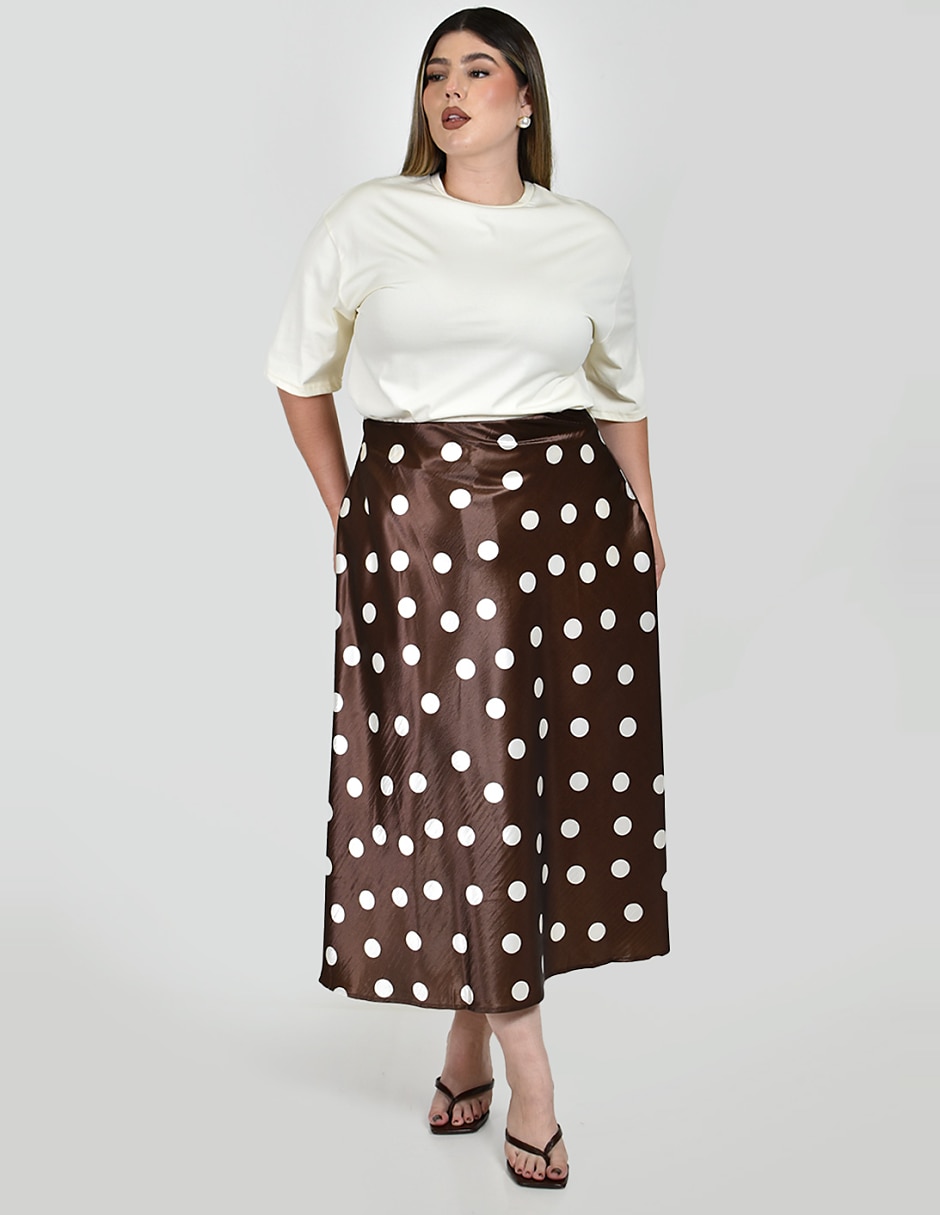 Falda midi