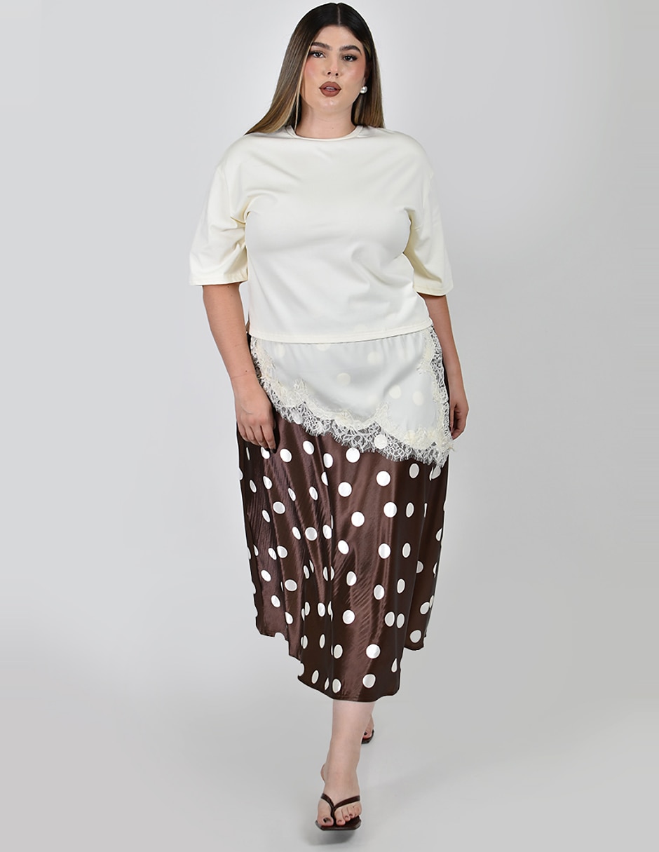 Falda midi