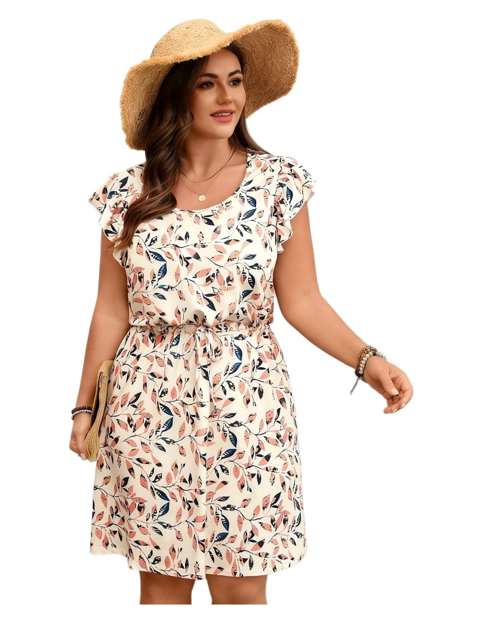 Vestido Arriba rodilla Casual para mujer 4