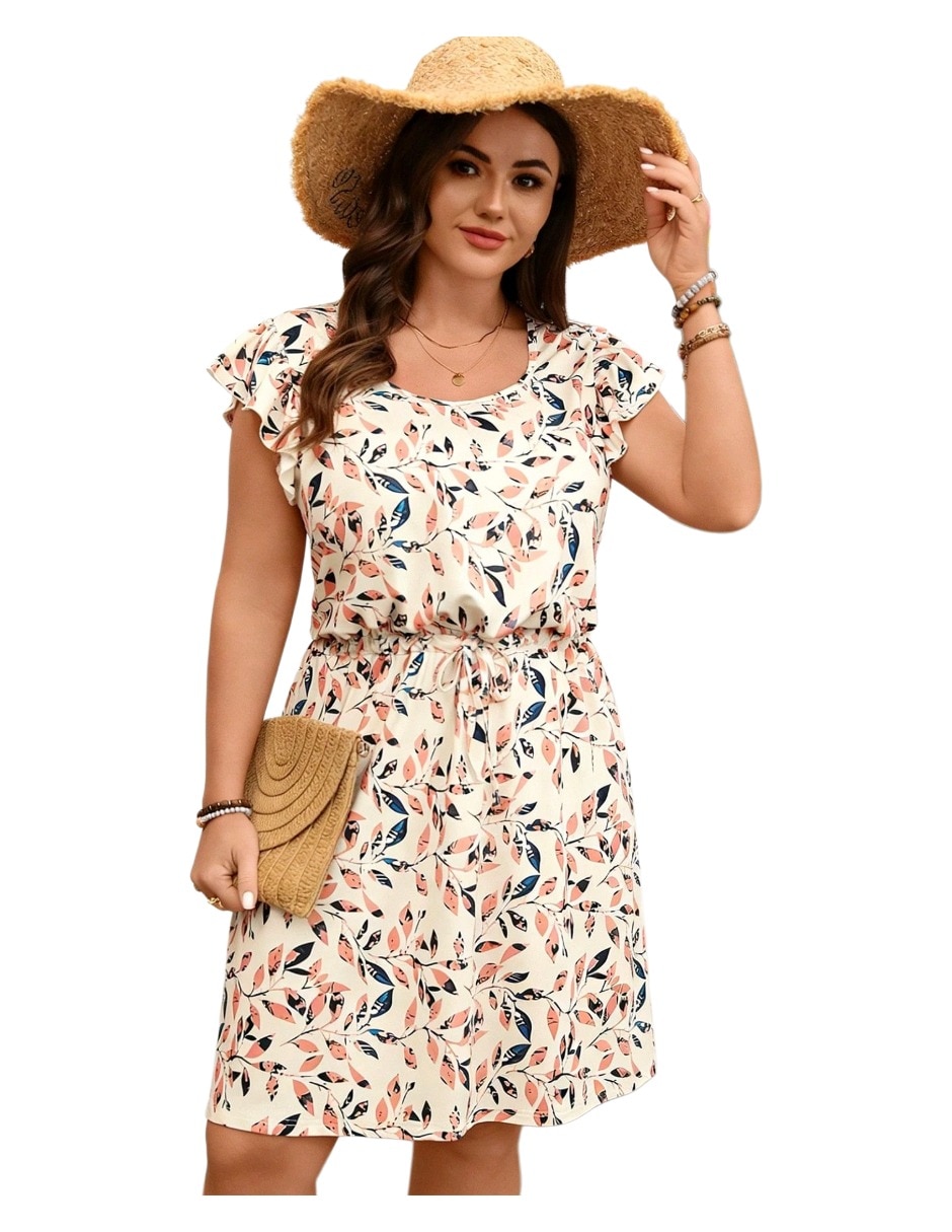 Vestido Arriba rodilla Casual para mujer 7