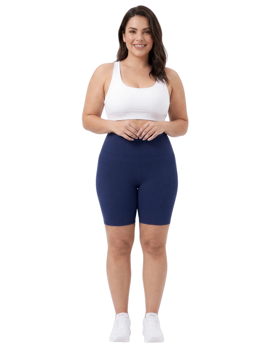 Short/Bermuda de Algodón y elastano para mujer