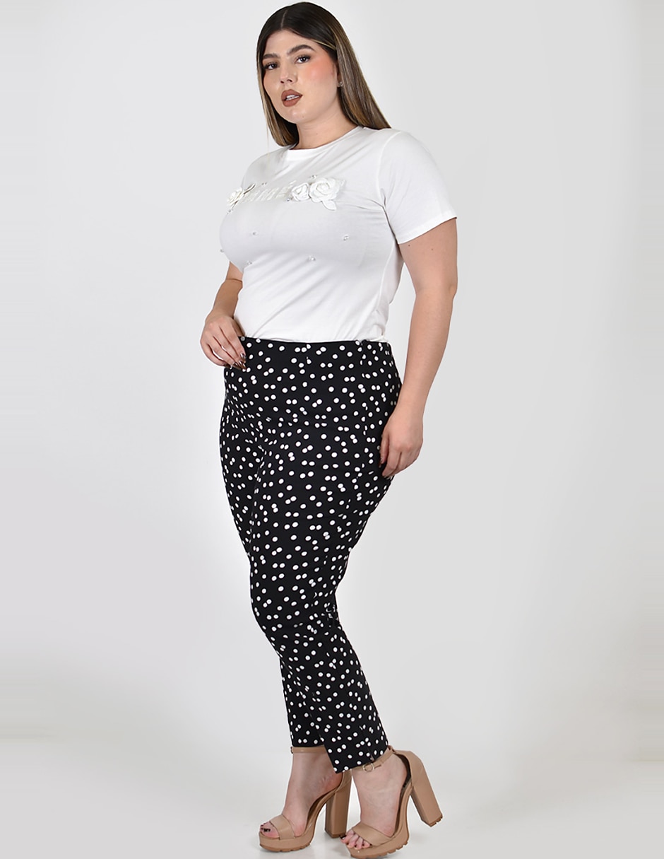 Pantalón No aplica Recto para mujer 2
