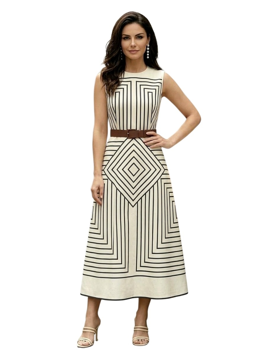 Vestido largo casual para mujer 5