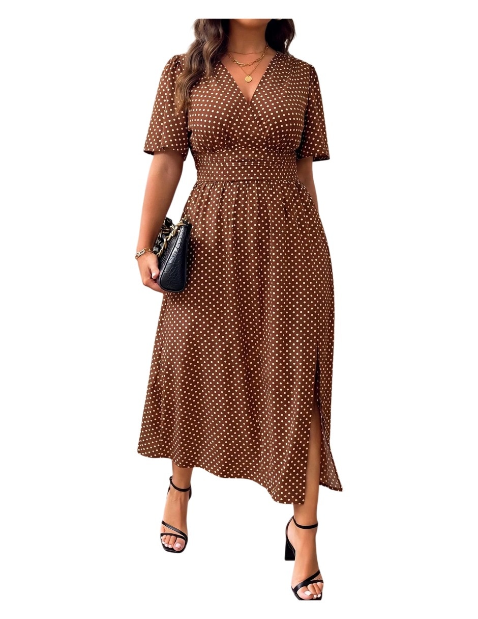 Vestido largo cocktail para mujer 4