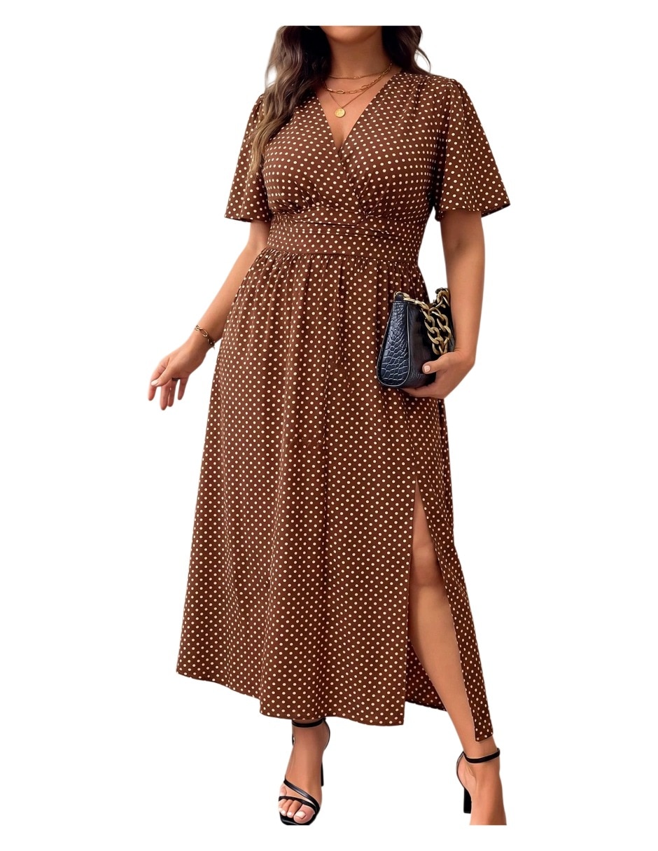 Vestido largo cocktail para mujer 5