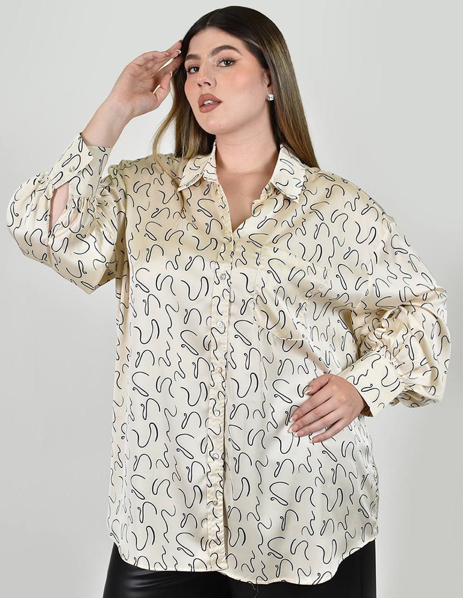 Camisa manga larga para mujer Camisa manga larga para mujer