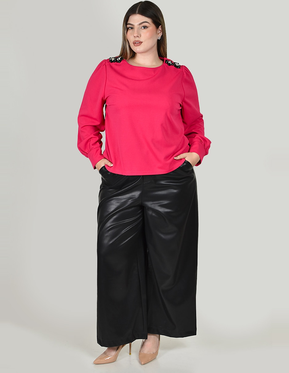 Blusa manga larga para mujer 3
