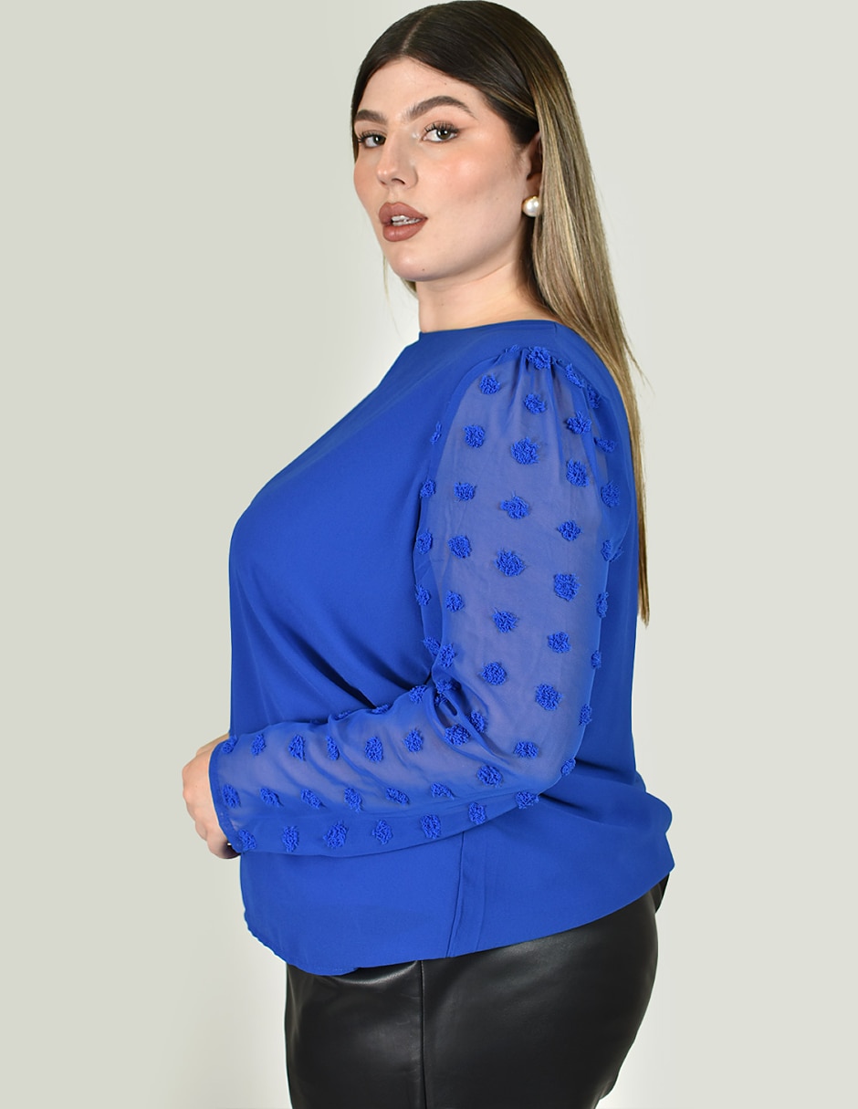 Blusa manga larga para mujer 2