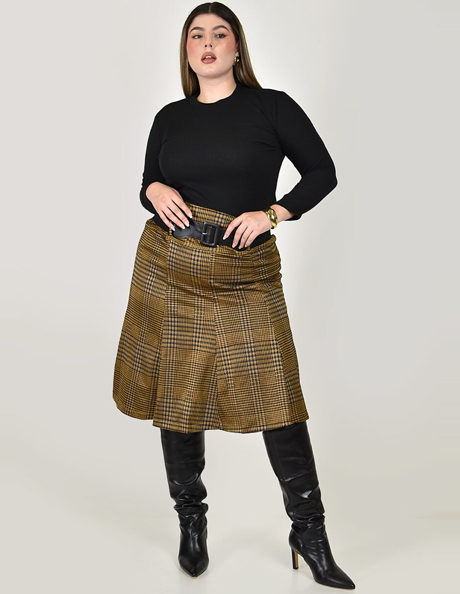 Falda midi 4