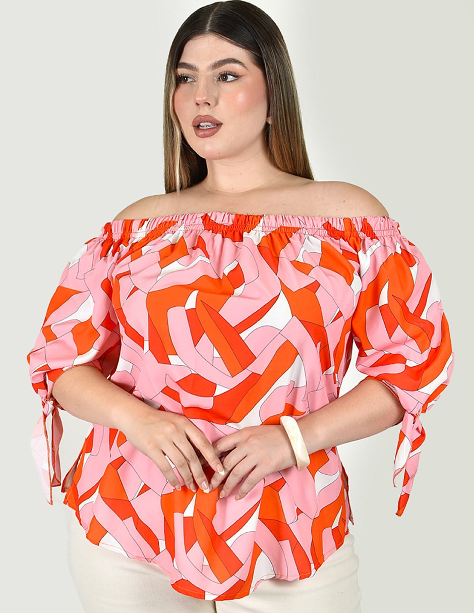 Blusa manga 3/4 para mujer