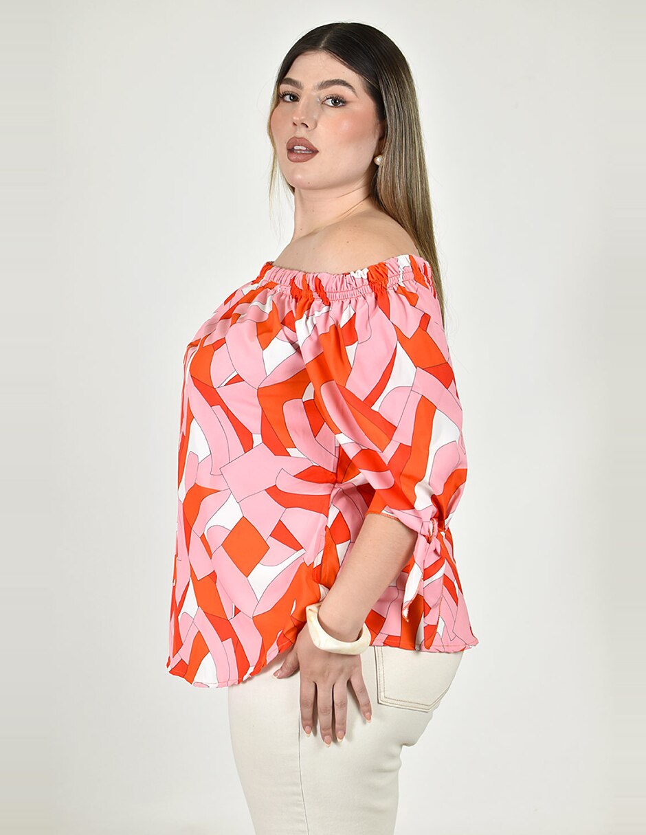 Blusa manga 3/4 para mujer 2