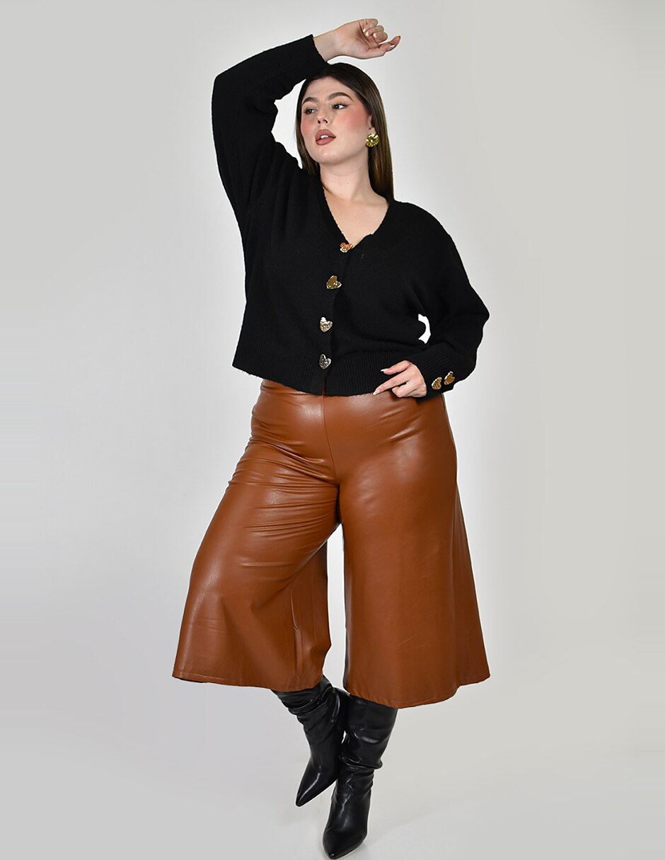 Pantalón amplio para mujer 4